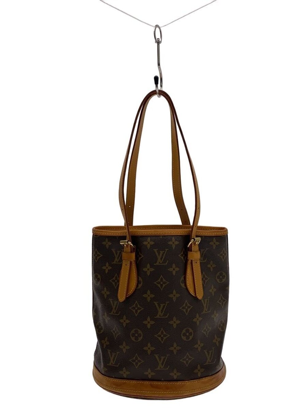 LOUIS VUITTON Bucket Monogram Canvas Brown